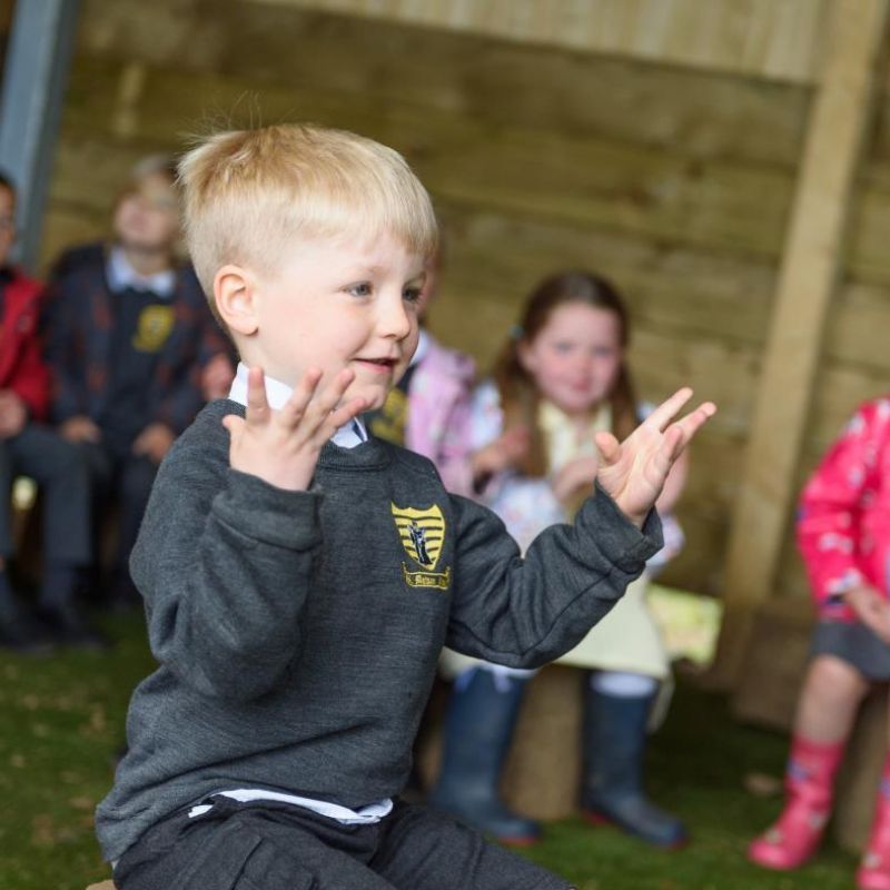 child dancing